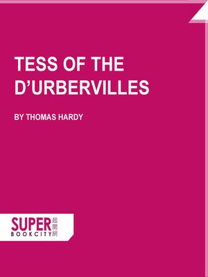 cover image of Tess of the d'Urbervilles